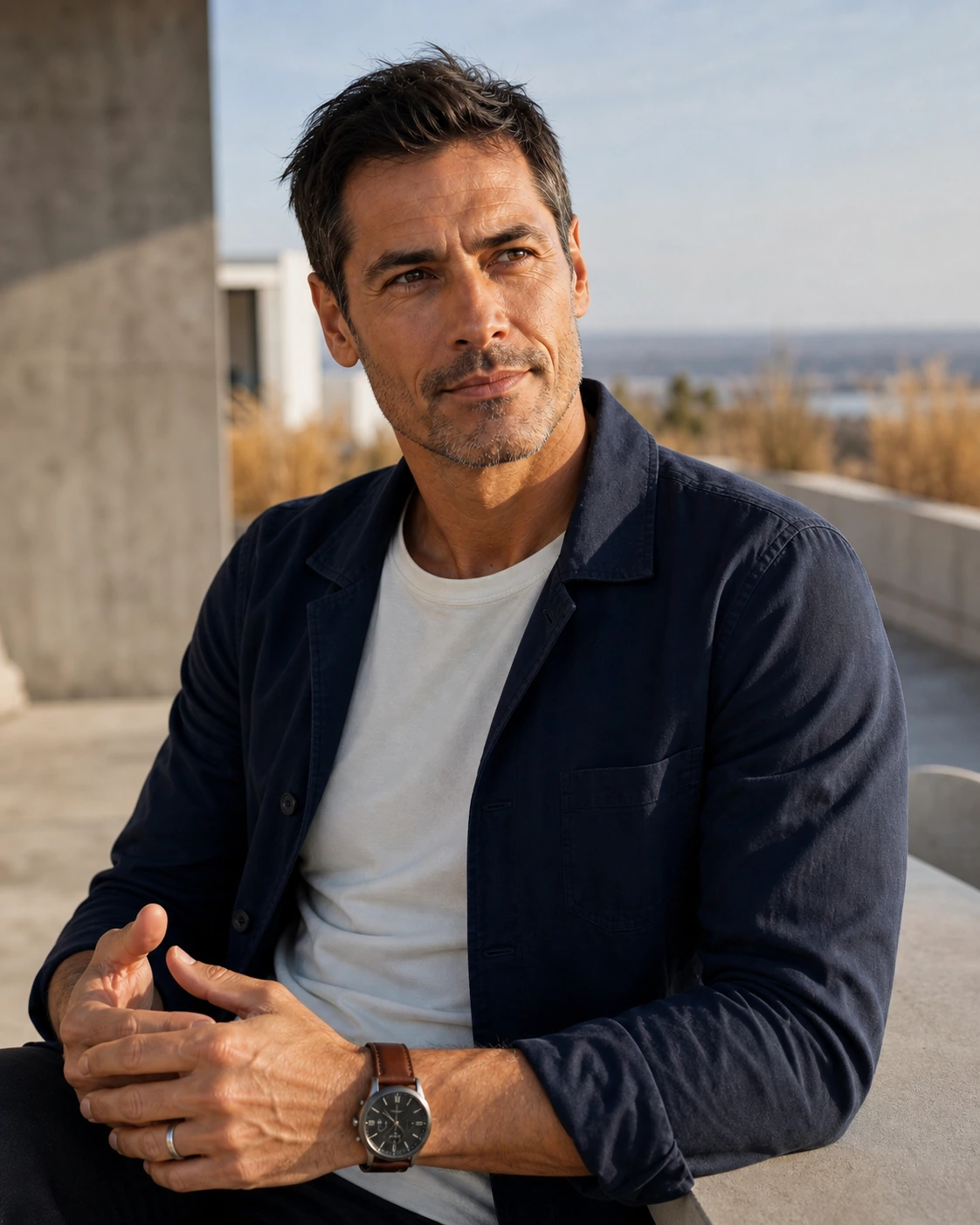Retrato de Santiago Rivas
